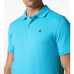 BROOKS BROTHERS Preppy Cotton Pique Short Sleeve Logo Polo | XXL | Retails $118